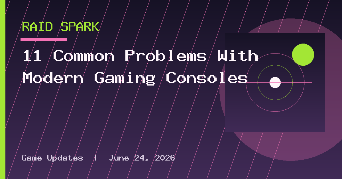 11 Common Problems With Modern Gaming Consoles