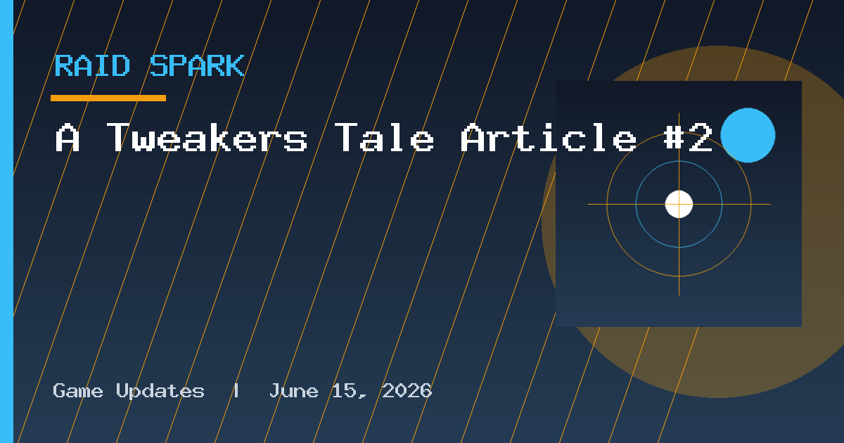 A Tweakers Tale Article #2