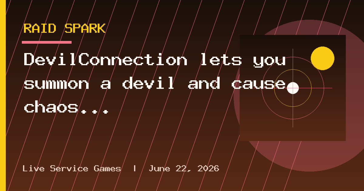 DevilConnection lets you summon a devil and cause chaos in Magirisia on mobile