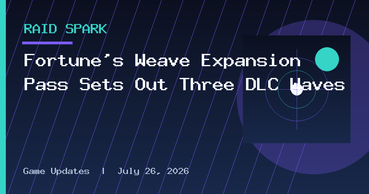 Fortune’s Weave Expansion Pass Sets Out Three DLC Waves