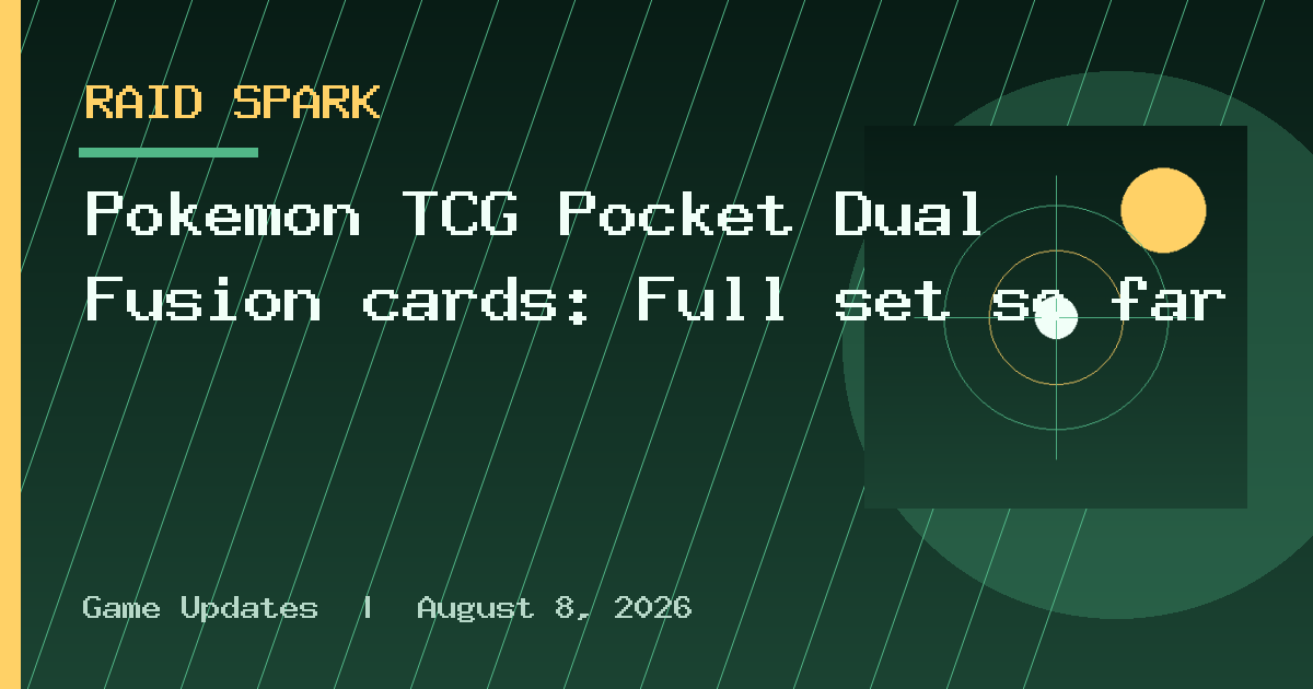 Pokemon TCG Pocket Dual Fusion cards: Full set so far